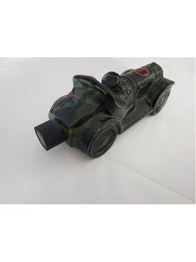 AVON VINTAGE COLLECTIBLES 1970s Race Car #8 For Men Island Lime After Shave-(A1)